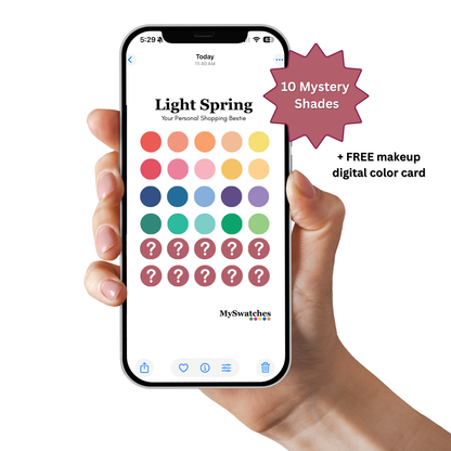 Digital Swatch Card