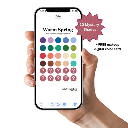 Digital Swatch Card