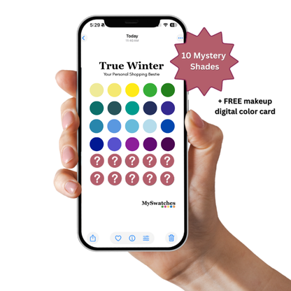 Digital Swatch Card