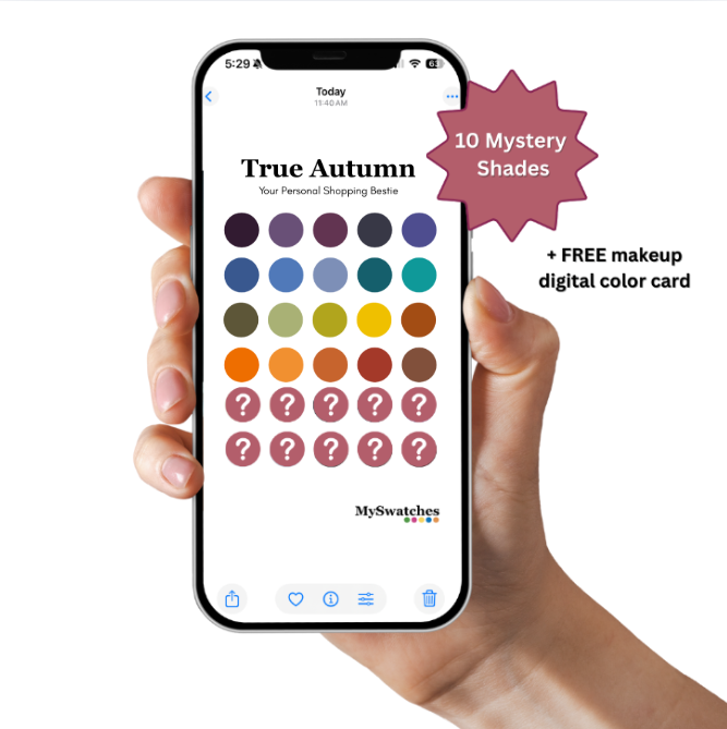 Digital Swatch Card