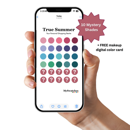 Digital Swatch Card