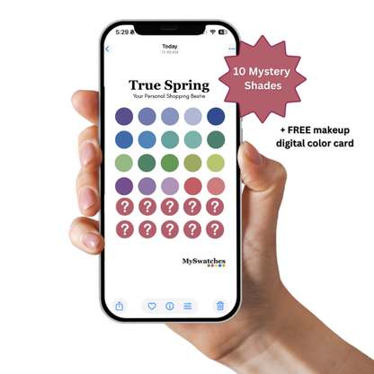 Digital Swatch Card